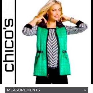 Chico’s Zenergy Reversible Vest and Top